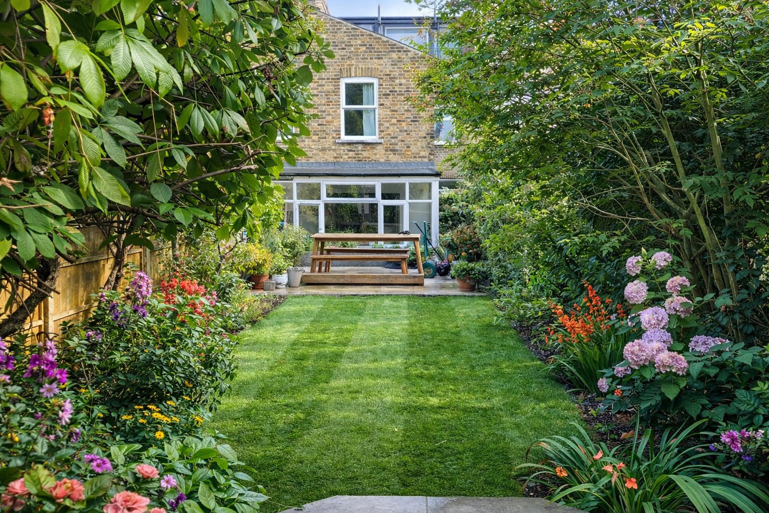 Garden maintenance work
